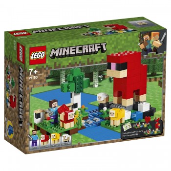 Конструктор LEGO Minecraft Шерстяная ферма Арт. 21153 250 дет.