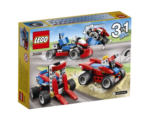 Конструктор LEGO Creator Красный гоночный карт Арт. 31030, 106 дет.