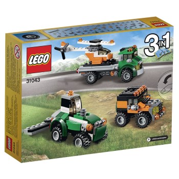 Конструктор LEGO Creator Перевозчик вертолета Арт. 31043, 124 дет.