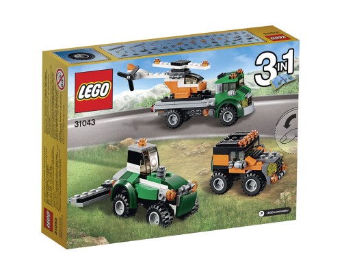 Конструктор LEGO Creator Перевозчик вертолета Арт. 31043, 124 дет.