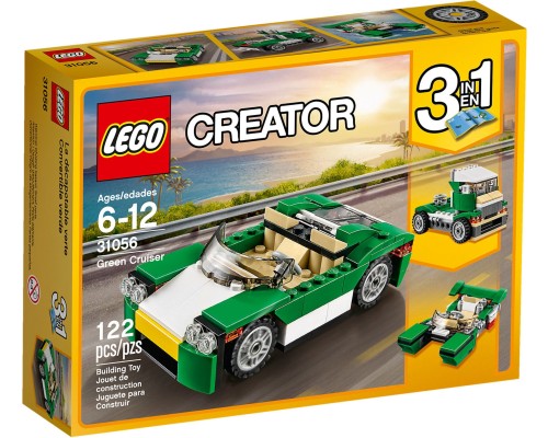 Конструктор LEGO Creator Зеленый кабриолет Арт. 31056, 122 дет.