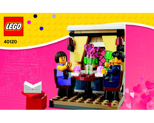 Конструктор LEGO Creator Ужин в день Святого Валентина Арт. 40120, 106 дет.