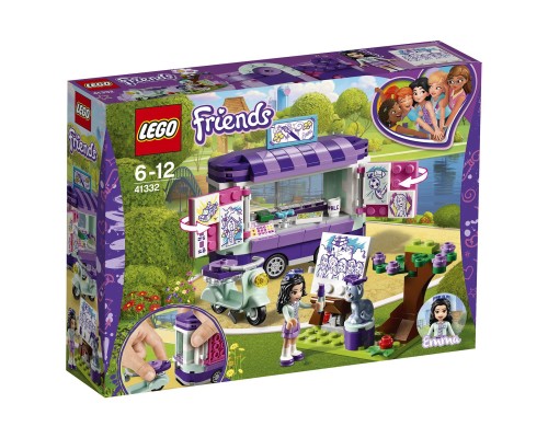 Конструктор LEGO Friends Передвижная творческая мастерская Эммы Арт. 41332, 210 дет.