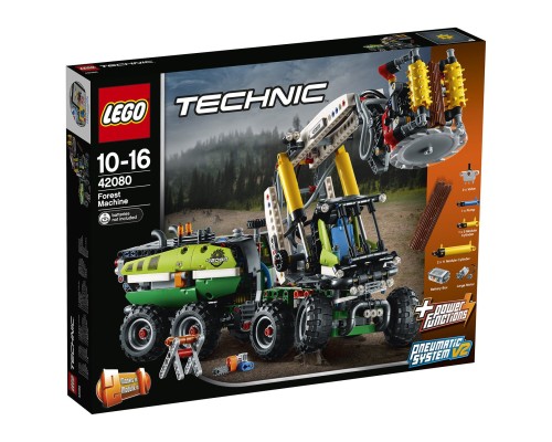 Конструктор LEGO Technic Лесозаготовительная машина Арт. 42080, 1003 дет.