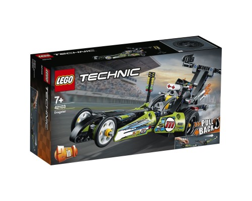 Конструктор LEGO Technic Драгстер Арт. 42103, 225 дет.