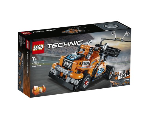 Конструктор LEGO Technic Гоночный грузовик Арт. 42104, 227 дет.