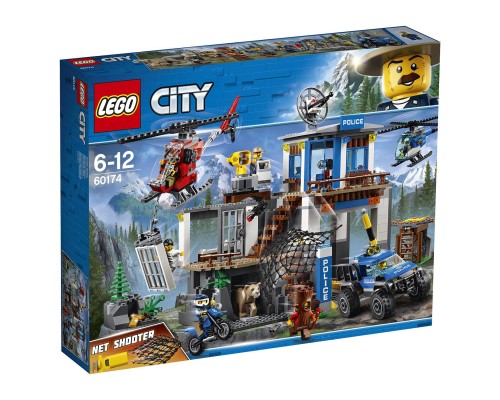 Конструктор LEGO City Полицейский участок в горах Арт. 60174, 663 дет.
