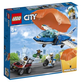 Конструктор LEGO City Police Воздушная полиция: арест парашютиста Арт. 60208, 218 дет.