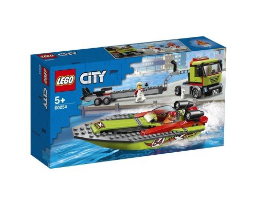 Конструктор LEGO City Транспортировщик скоростных катеров Арт. 60254, 238 дет.