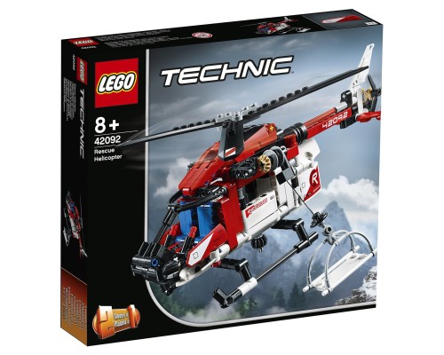 Конструктор LEGO Technic Спасательный вертолет Арт. 42092, 325 дет.