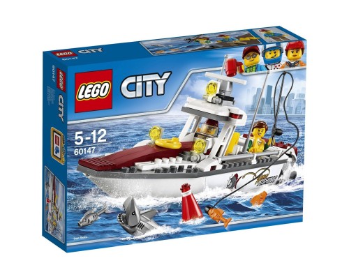 Конструктор LEGO City Рыболовный катер Арт. 60147, 144 дет.