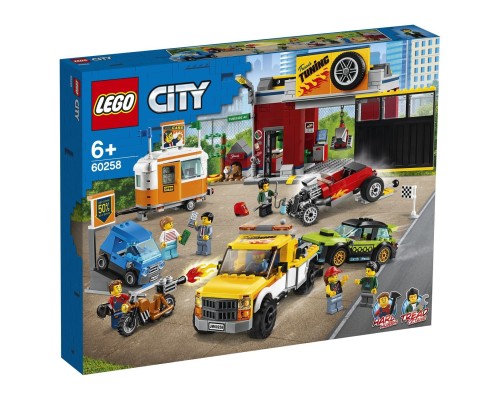Конструктор LEGO City Тюнинг-мастерская Арт. 60258, 897 дет.