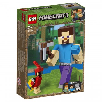 Конструктор LEGO Minecraft Стив с попугаем Арт. 21148, 159 дет.