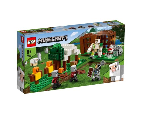 Конструктор LEGO Minecraft Аванпост разбойников Арт. 21159, 303 дет.