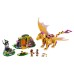 Конструктор LEGO Elves Лавовая пещера дракона огня Арт. 41175, 441 дет.