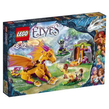 Конструктор LEGO Elves Лавовая пещера дракона огня Арт. 41175, 441 дет.