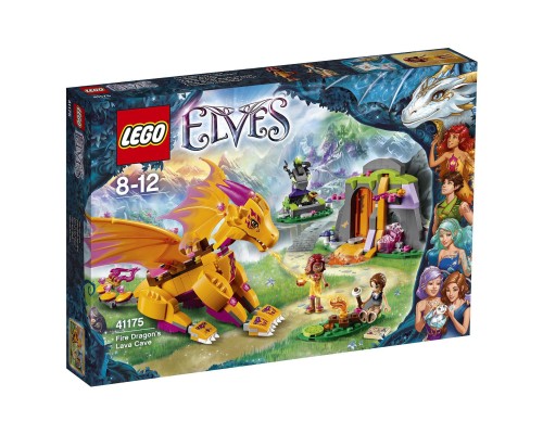 Конструктор LEGO Elves Лавовая пещера дракона огня Арт. 41175, 441 дет.