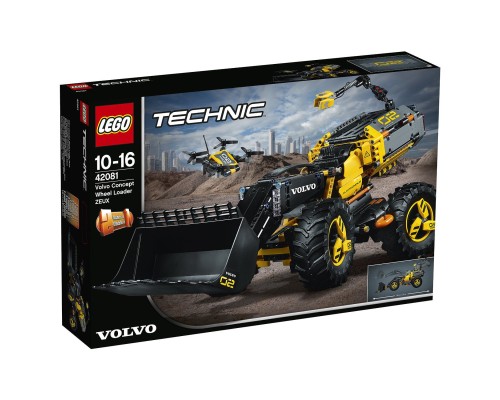 Конструктор LEGO Technic Volvo колесный погрузчик ZEUX Арт. 42081, 1167 дет.