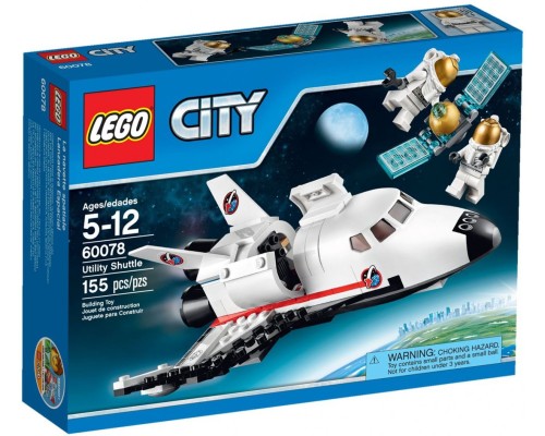Конструктор LEGO City Облуживающий шаттл Арт. 60078, 155 дет.