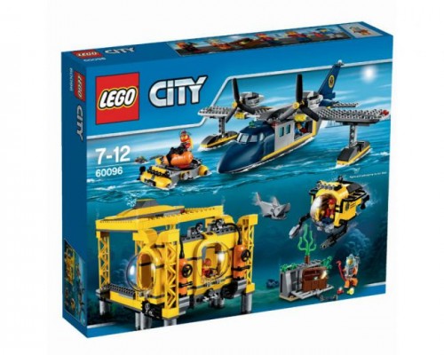 Конструктор LEGO City Глубоководная исследовательская база Арт. 60096, 907 дет.