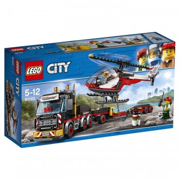 Конструктор LEGO City Перевозчик вертолета Арт. 60183, 310 дет.