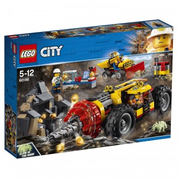 Конструктор LEGO City Тяжелый бур для горных работ Арт. 60186, 294 дет.