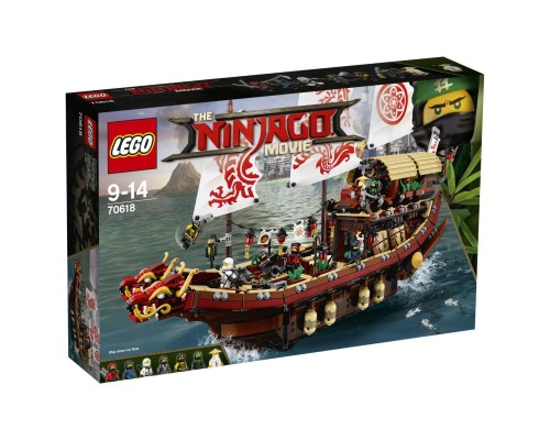 Конструктор LEGO Ninjago Летающий корабль Мастера Ву Арт. 70618, 2295 дет.