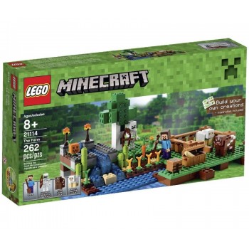 Конструктор LEGO Minecraft Ферма Арт. 21114, 262 дет.