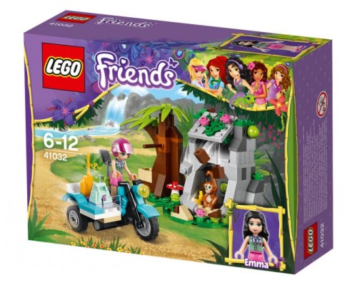 Конструктор LEGO Friends Джунгли: мотоцикл скорой помощи Арт. 41032, 156 дет.
