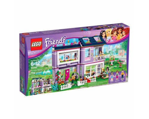 Конструктор LEGO Friends Дом Эммы Арт. 41095, 706 дет.