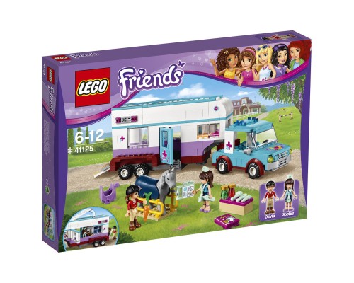 Конструктор LEGO Friends Ветеринарная машина для лошадок Арт. 41125, 370 дет.