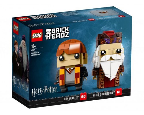Конструктор LEGO BrickHeadz Рон Уизли и  Альбус Дамблдор Арт. 41621, 245 дет.