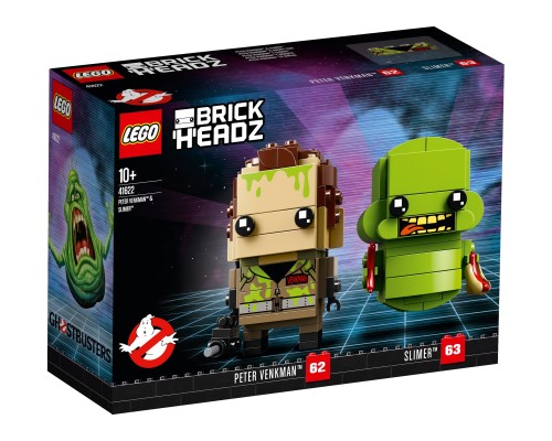 Конструктор LEGO BrickHeadz Питер Венкман и Лизун Арт. 41622, 228 дет.
