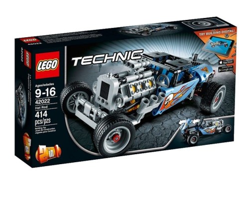Конструктор LEGO Technic Гоночный автомобиль Арт. 42022, 414 дет.