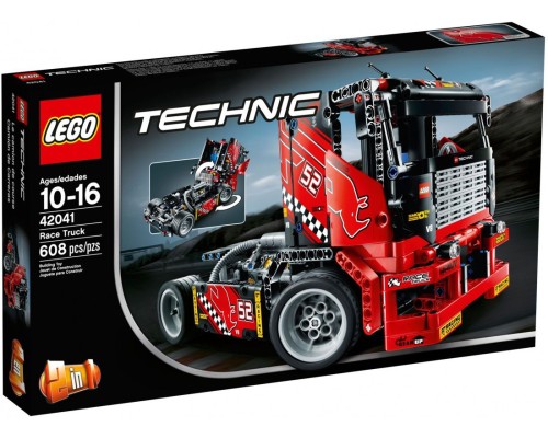 Конструктор LEGO Technic Гоночный грузовик Арт. 42041, 608 дет.