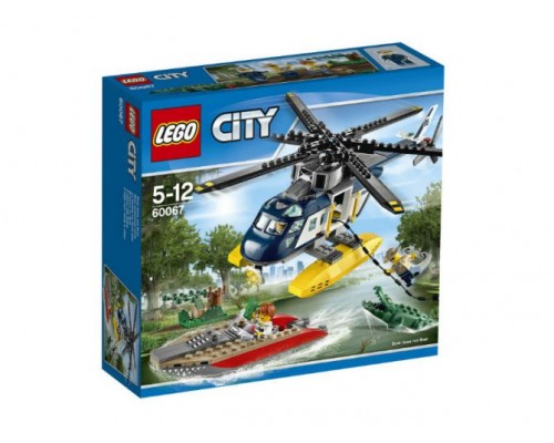Конструктор LEGO City Погоня на полицейском вертолете Арт. 60067, 253 дет.
