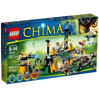 Конструктор LEGO CHIMA База Лавертуса Арт. 70134, 684 дет.