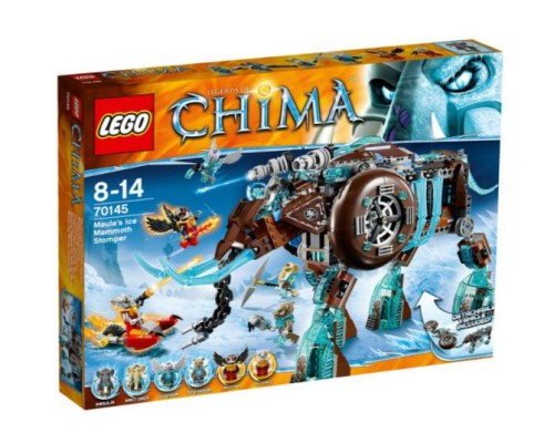 Конструктор LEGO CHIMA Ледяной мамонт-штурмовик Маулы Арт. 70145, 604 дет.