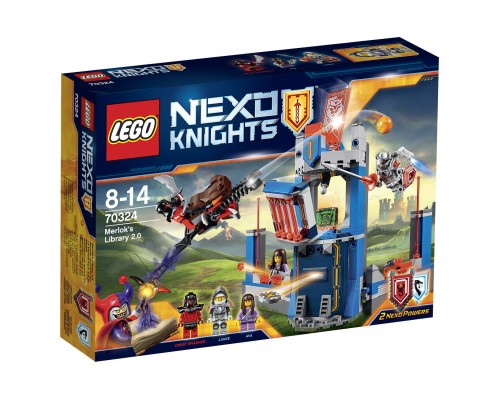 Конструктор LEGO Nexo Knights Библиотека Мерлока 2.0 Арт. 70324, 288 дет.