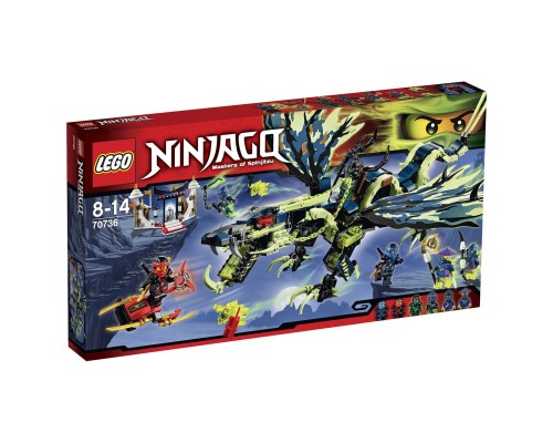 Конструктор LEGO Ninjago Атака Драконов Морро Арт. 70736, 658 дет.