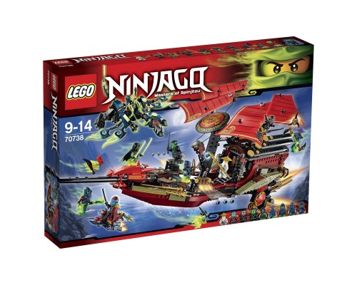 Конструктор LEGO Ninjago Корабль "Дар Судьбы". Решающая битва Арт. 70738, 1253 дет.