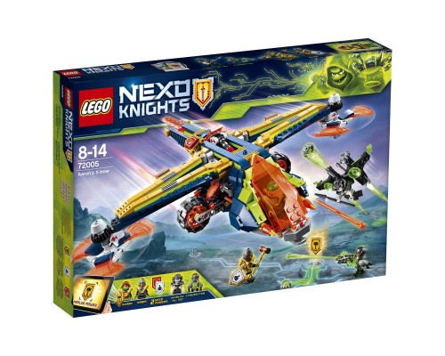 Конструктор LEGO Nexo Knights Аэро-арбалет Аарона Арт. 72005, 569 дет.