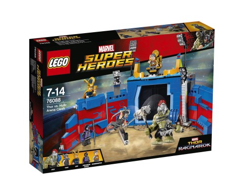 Конструктор LEGO Super Heroes Тор против Халка: Бой на арене Арт. 76088,492  дет.