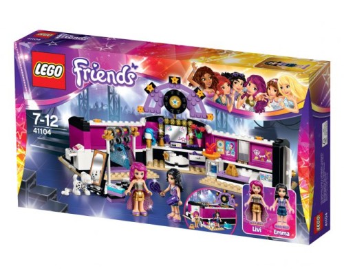 Конструктор LEGO Friends Поп-звезда: гримерная Арт. 41104, 279 дет.