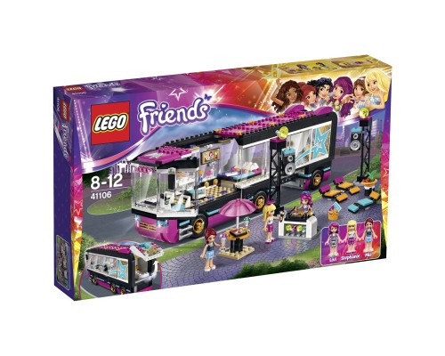 Конструктор LEGO Friends Поп-звезда: гастроли Арт. 41106, 682 дет.