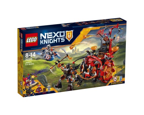 Конструктор LEGO Nexo Knights Джестро-мобиль Арт. 70316, 658 дет.