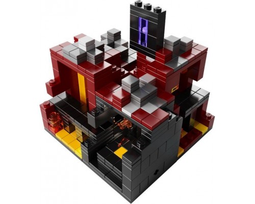 Конструктор LEGO Minecraft Микро мир: Преисподняя Арт. 21106, 469 дет.