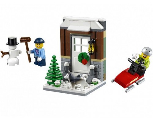 Конструктор LEGO Accessories Зимние развлечения Арт. 40124, 107 дет.