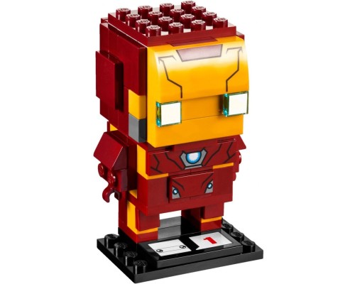 Конструктор LEGO BrickHeadz Железный человек Арт. 41590, 96 дет.