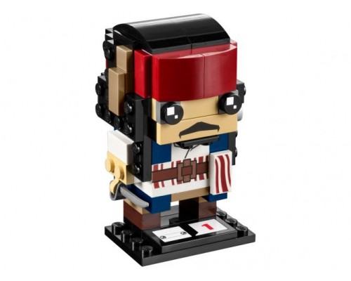 Конструктор LEGO BrickHeadz Капитан Джек Воробей Арт. 41593, 109 дет.